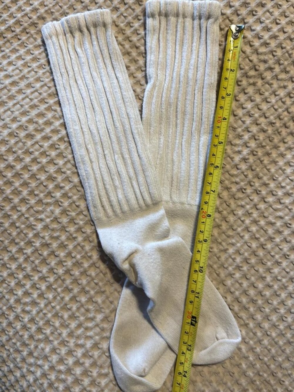 Well-worn Slouch Socks cotton blend